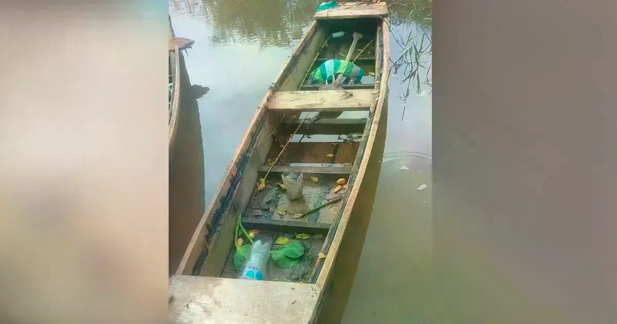Solamente se encontró la canoa del dirigente agrario