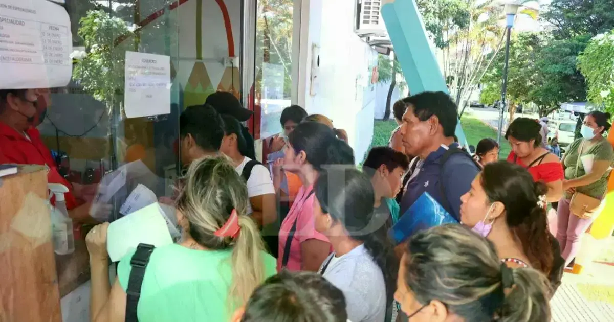 Imagen referencial de un paro en el sector de la salud.