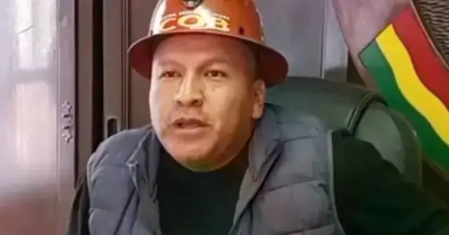 Mario Argollo, secretario ejecutivo de la COB.