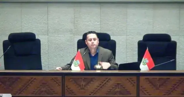 El vicepresidente Edmand Lara en la Asamblea Legislativa.