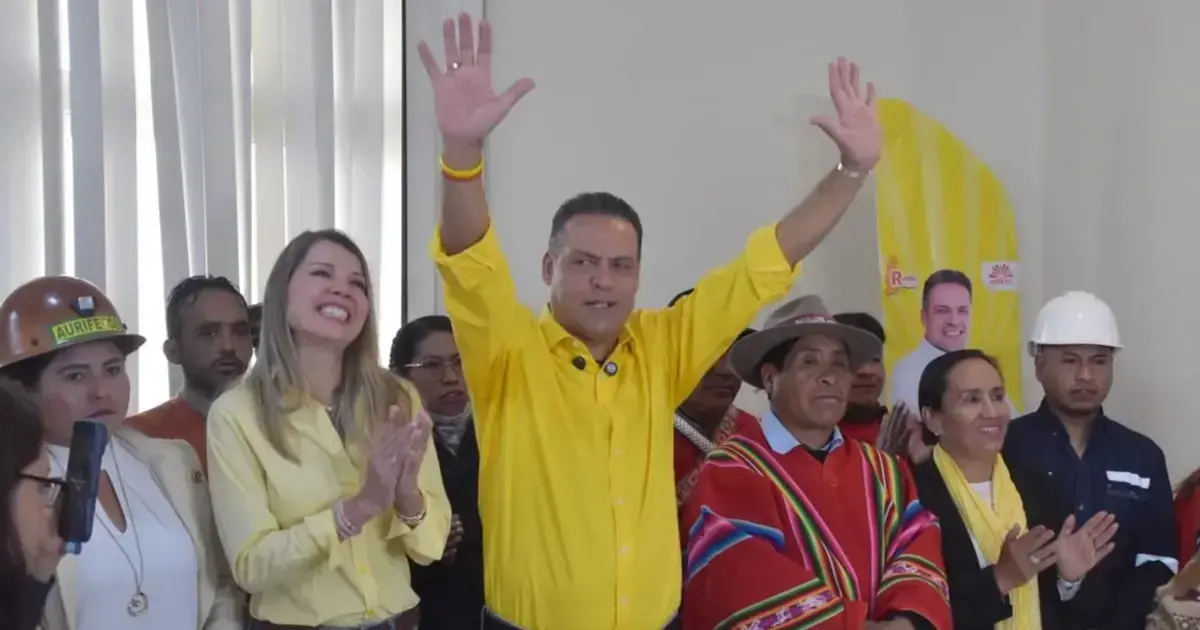 Luis Revilla en un pasado acto electoral.