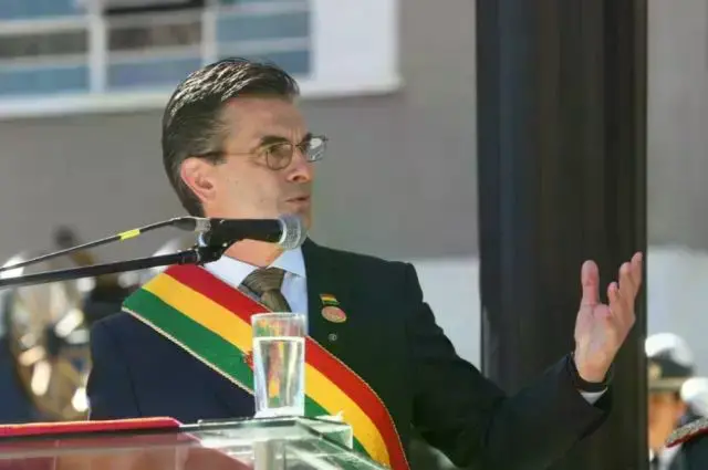 El presidente Rodrigo Paz.