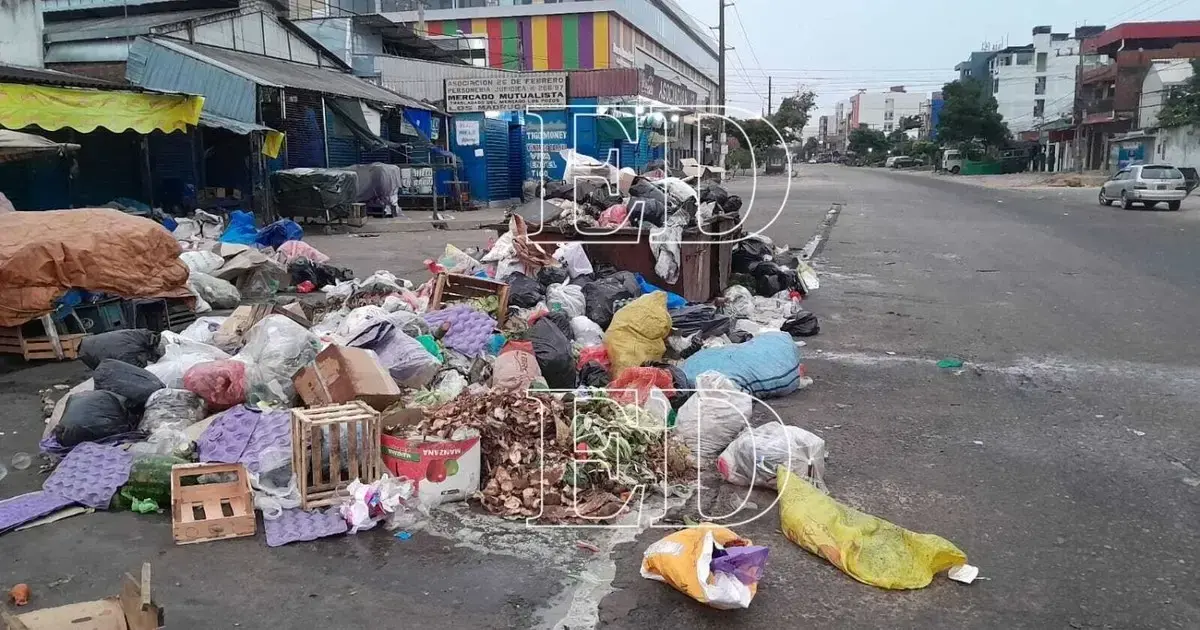Basura en el mercado Mutualista