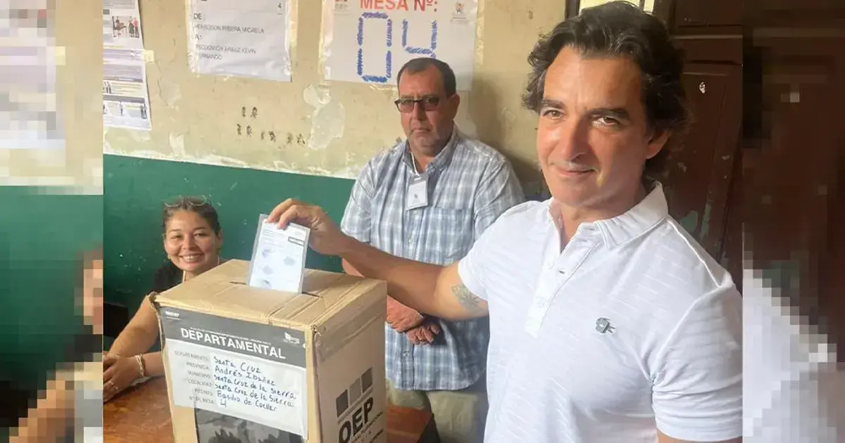 Manuel Saavedra, alcalde electo de Santa Cruz de la Sierra