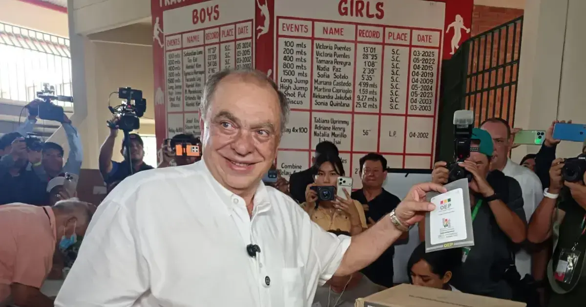 Otto Ritter, candidato a la Gobernación de Santa Cruz