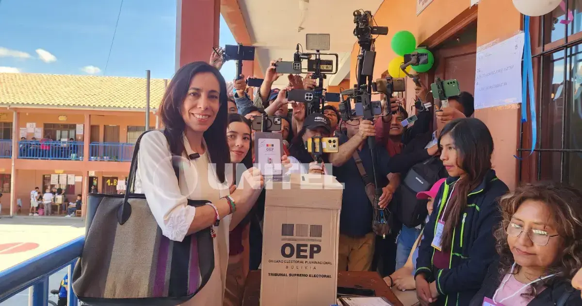 María René Soruco, candidata a la Gobernación de Tarija