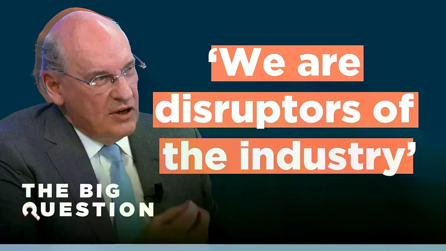 Matti Lievonen, consejero delegado de EcoCeres, durante una entrevista.