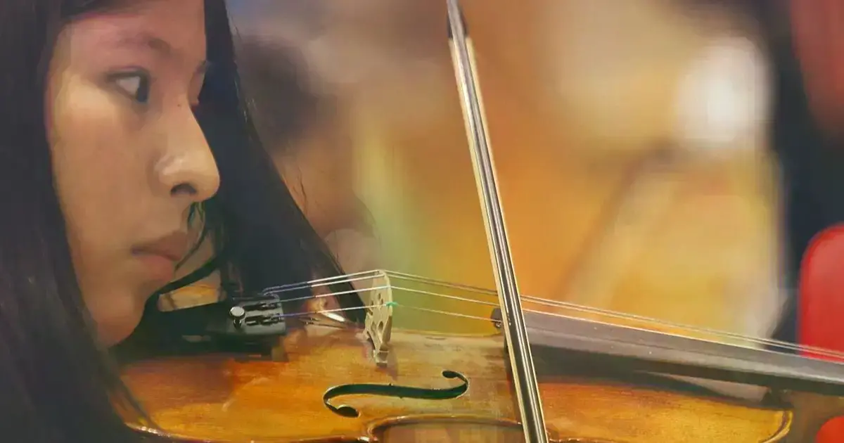 Integrantes de la Orquesta de la Universidad San Francisco Xabier de Sucre lucieron todo su repertorio.