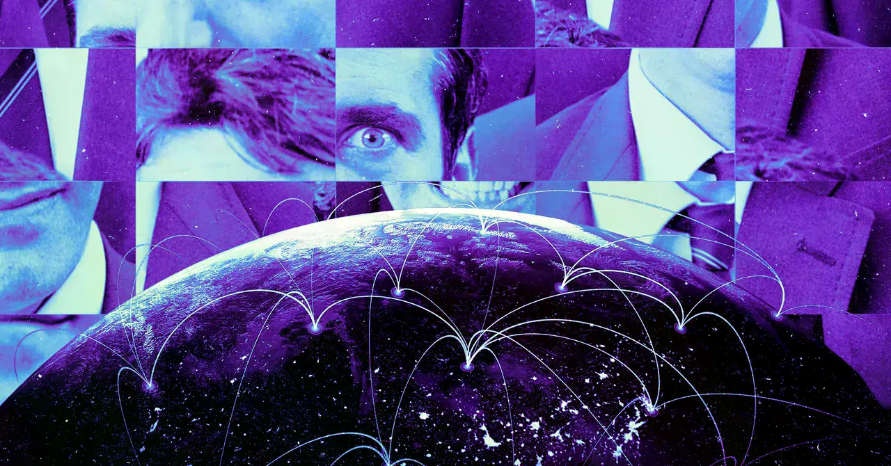 Ilustración sobre el uso de IA por parte de CEOs tecnológicos.