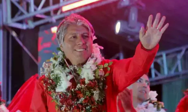 Edgar Sánchez, ganador de la segunda vuelta por la Gobernación de Oruro.