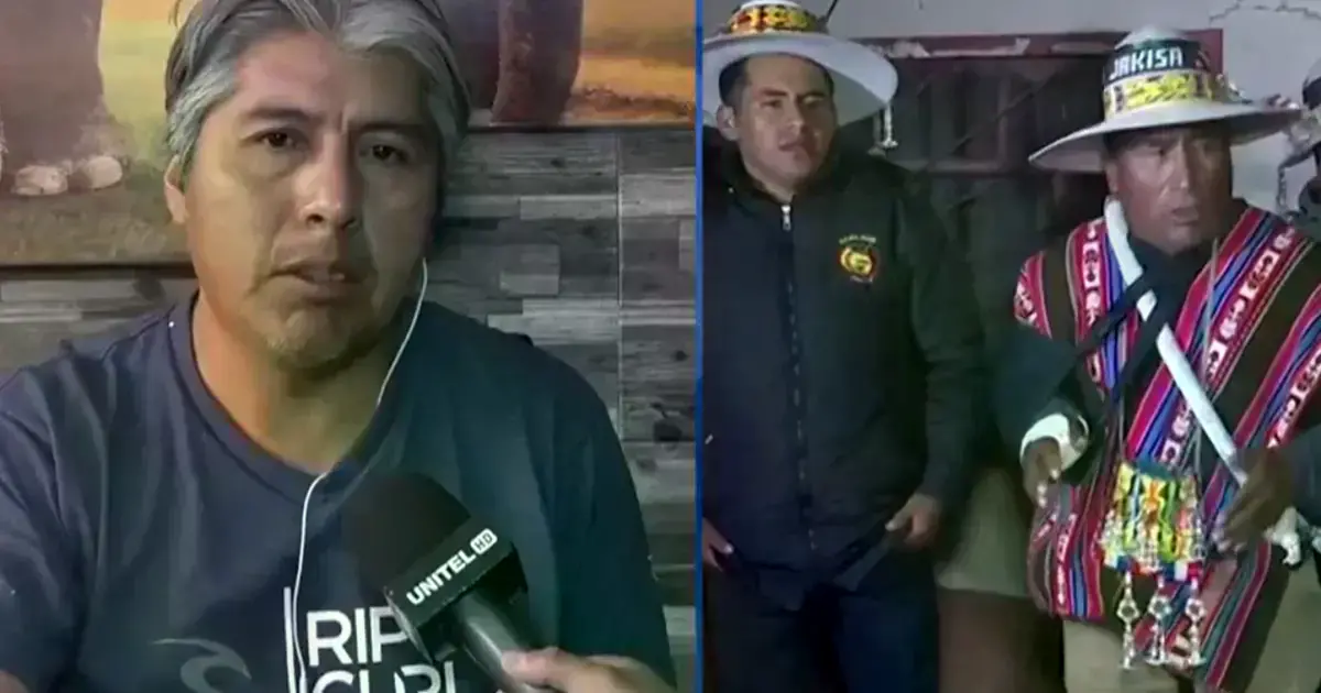 Edgar Sánchez, gobernador electo de Oruro.