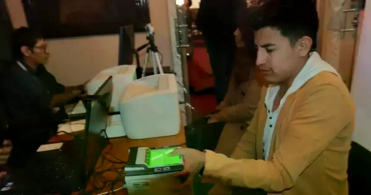 Un pasado proceso de empadronamiento.