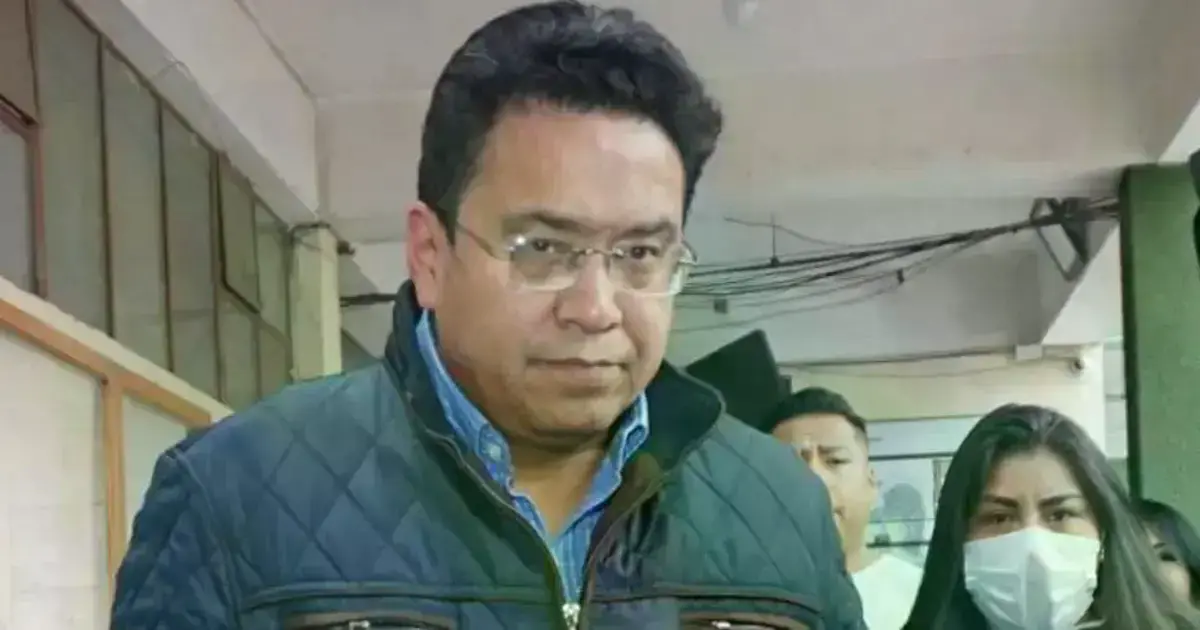 El exministro César Siles.