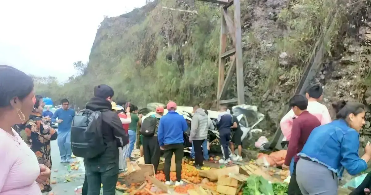 Accidente en Los Yungas