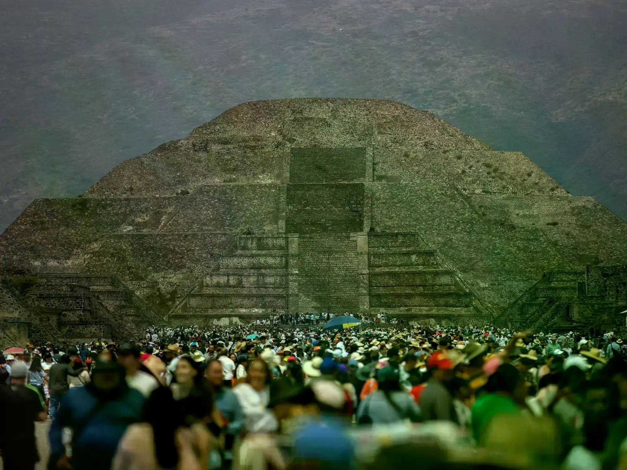 Zona arqueológica de Teotihuacán.