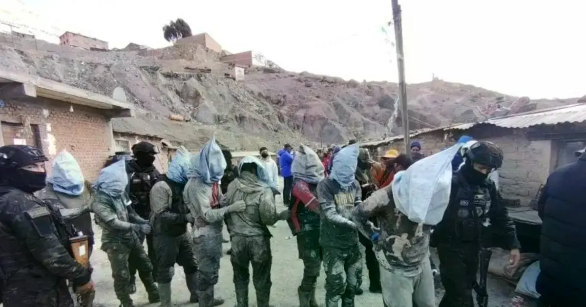 Los 'jucus' fueron capturados por los mismos mineros