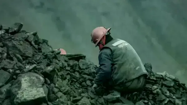 Trabajadores mineros