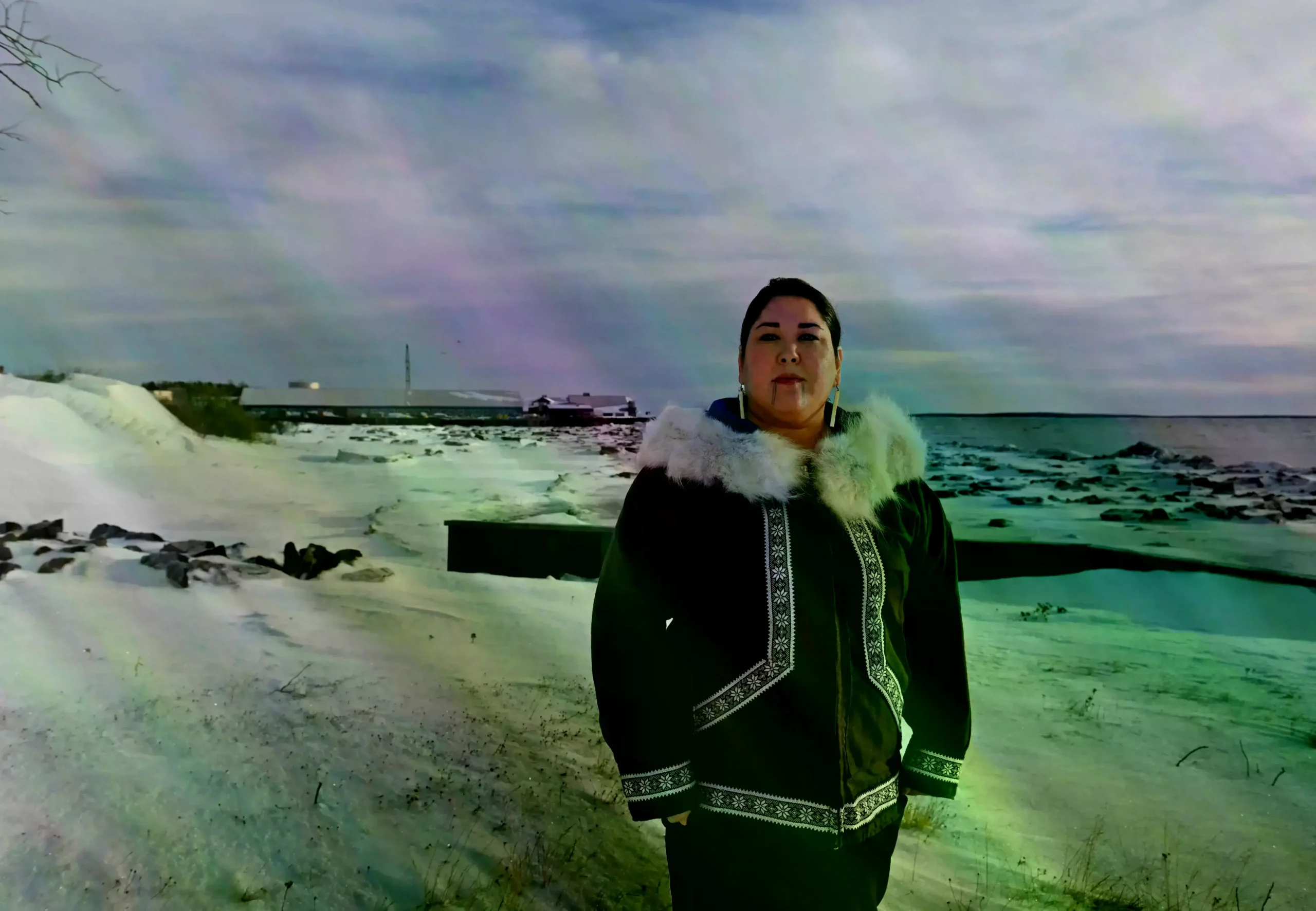 Alannah Acaq Hurley en Dillingham, Alaska. Enero de 2026.