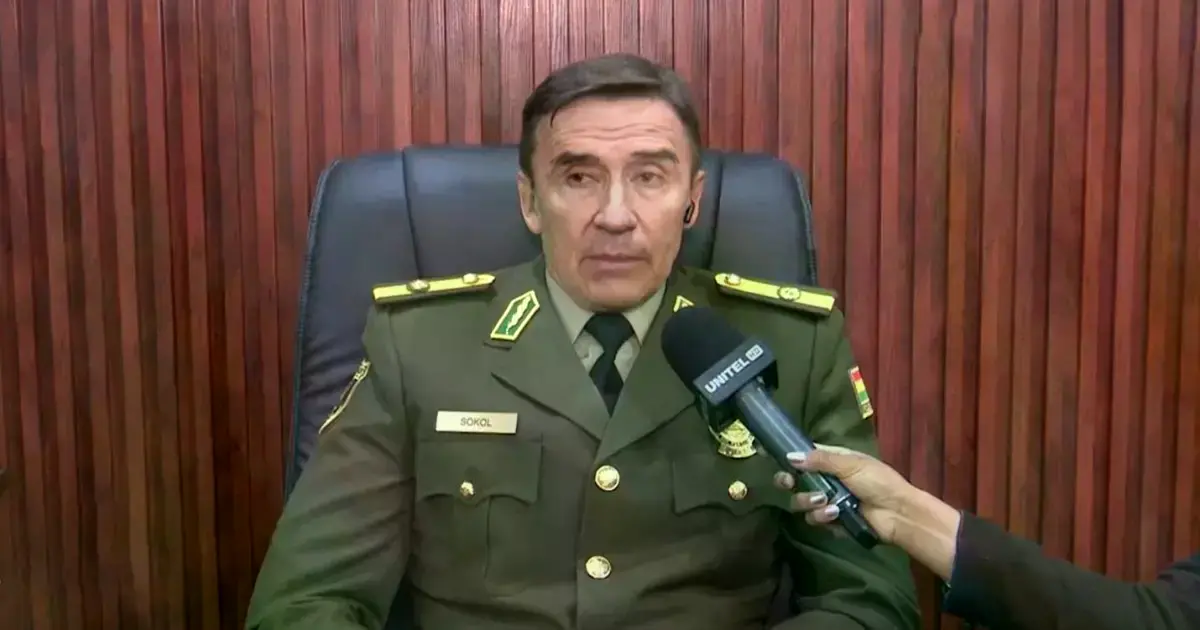 Mirko Sokol, comandante general de la Policía