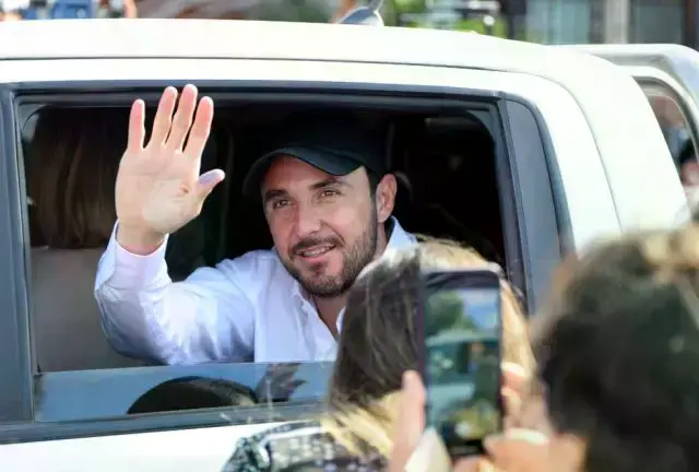 Juan Pablo Velasco, gobernador electo de Santa Cruz.