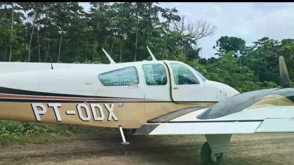 Avioneta incautada durante un operativo en el TIPNIS.