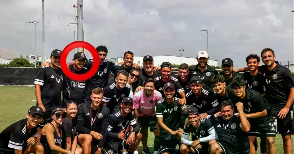 Diter Alquiza, entrenador de porteros del Inter Miami