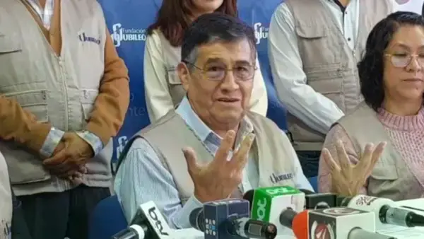 El director de la Fundación Jubileo, Juan Carlos Núñez.