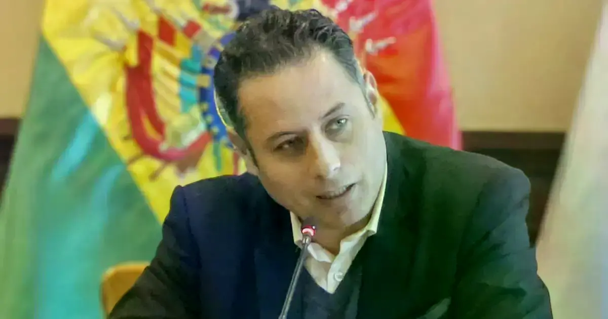 Edmand Lara, vicepresidente de Bolivia.