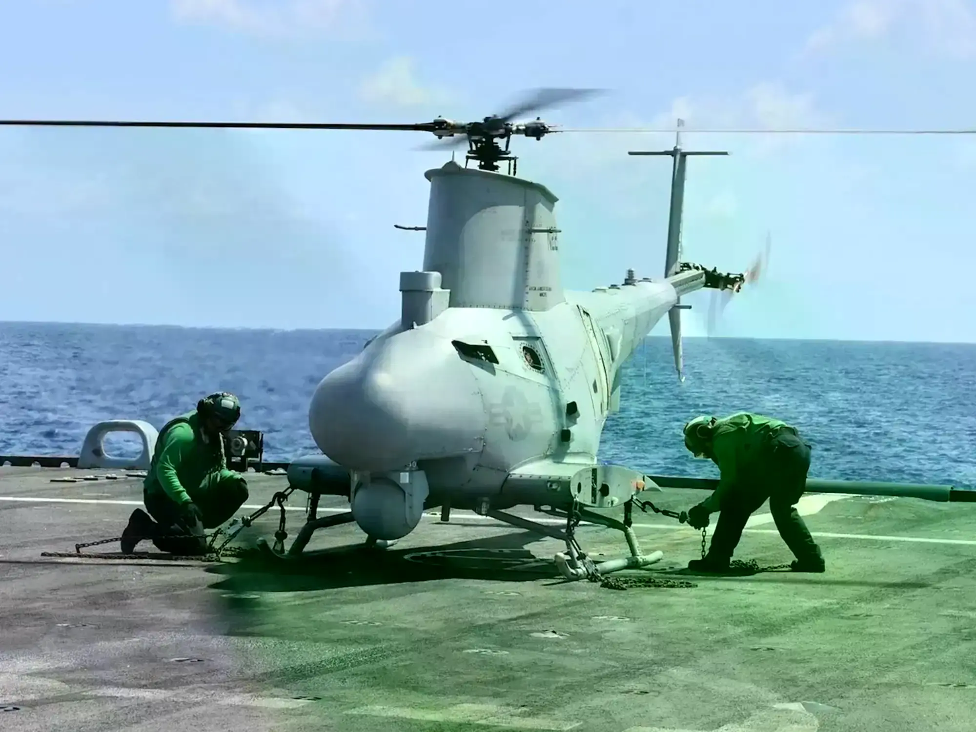 El drone Mq-4C Triton, considerado uno de lo más caros del arsenal estadounidense.