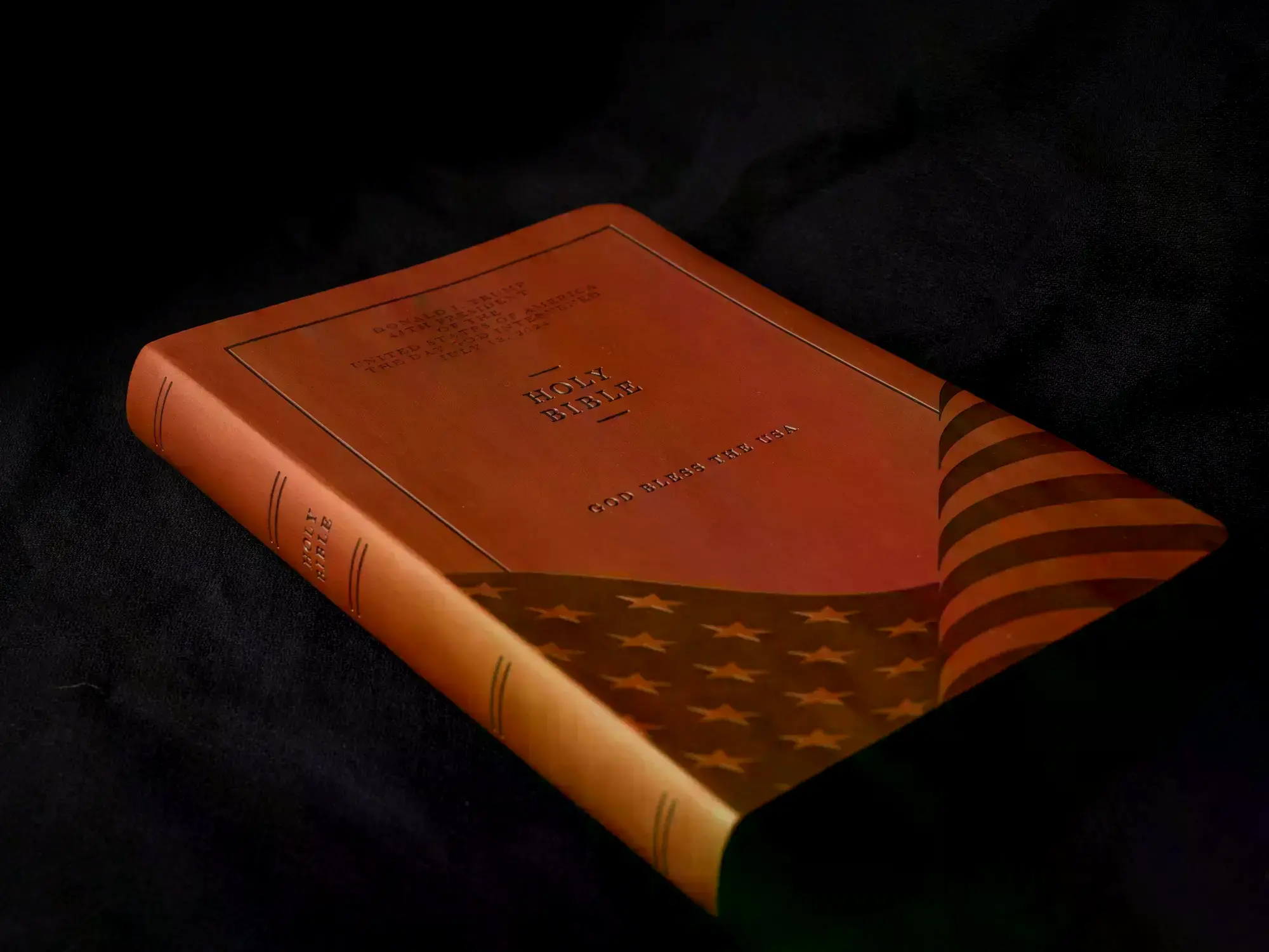 Una Biblia perteneciente a Donald Trump.