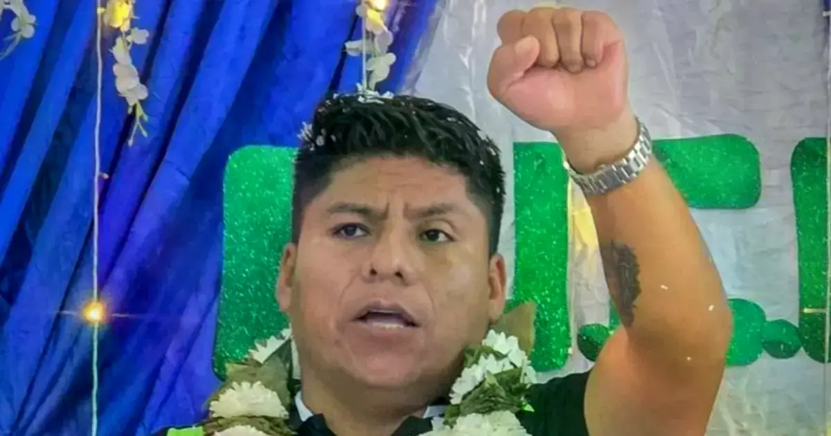 Leonardo Loza, gobernador electo de Cochabamba.