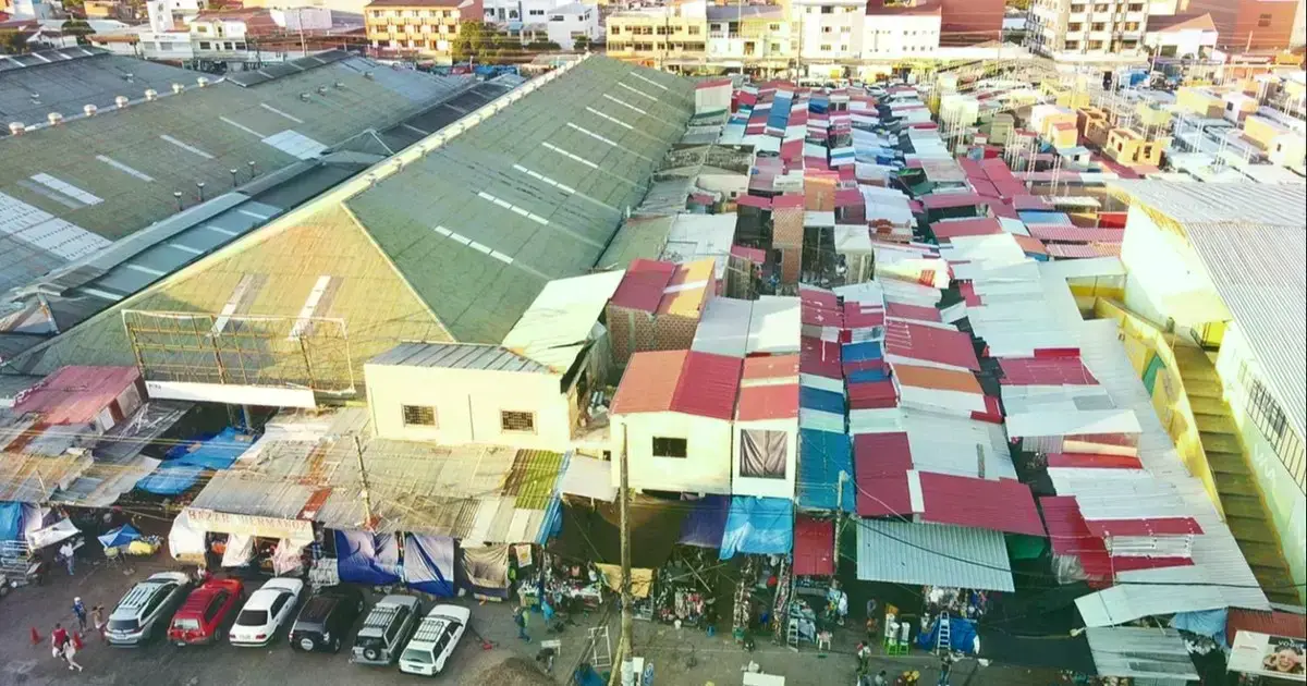 Mercado Mutualista de la capital cruceña