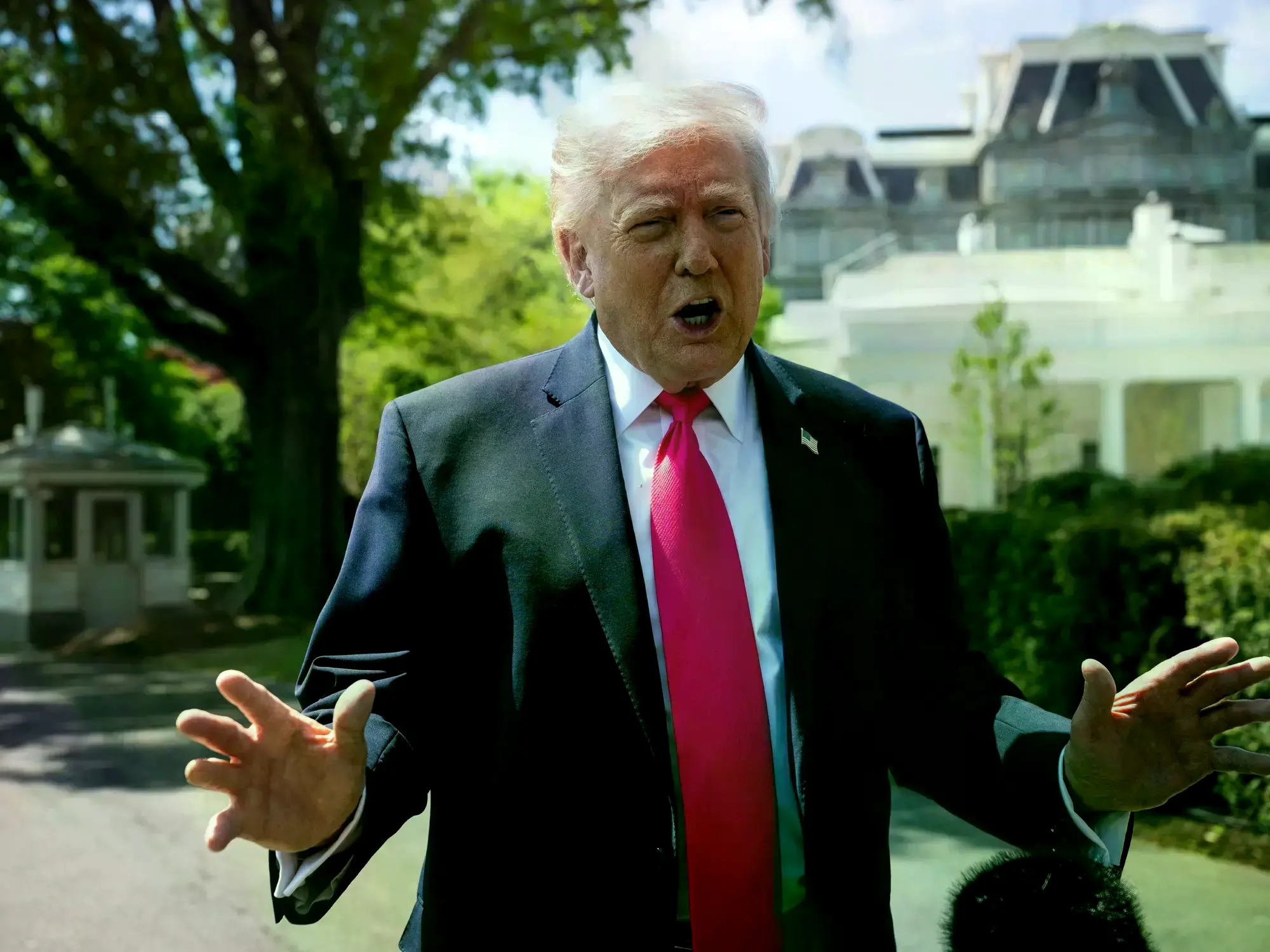 Buques anclados en el Estrecho de Ormuz, días atrás.