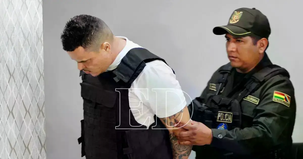 Amaury De Sousa Rocha fue presentado en el Comando de la Policía