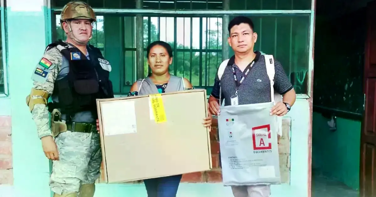 Beni alcanza el 100% de las actas computadas de la votación del 19 de abril