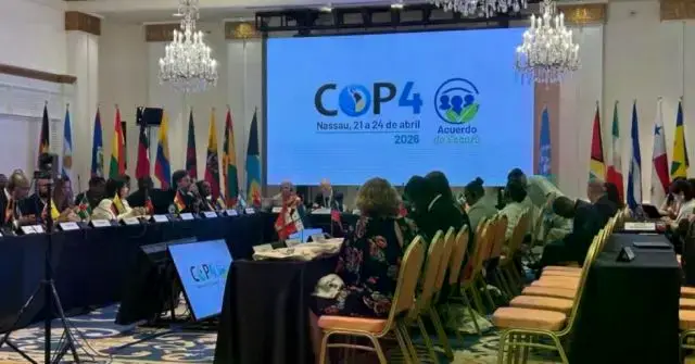 Los miembros del Acuerdo de Escazú se reúnen en Nassau.