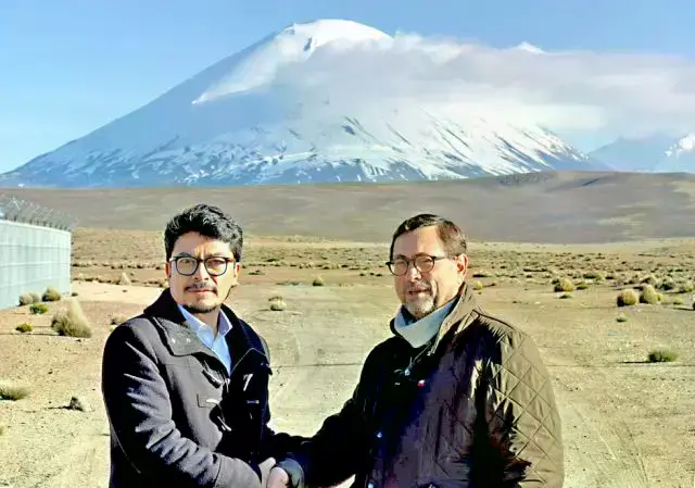Los cancilleres Fernando Aramayo y Francisco Pérez Mackenna se reunieron este jueves en La Paz.