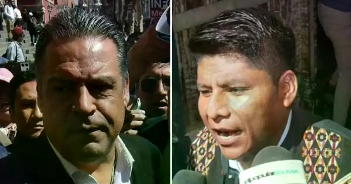 Luis Revilla y Leonardo Loza.