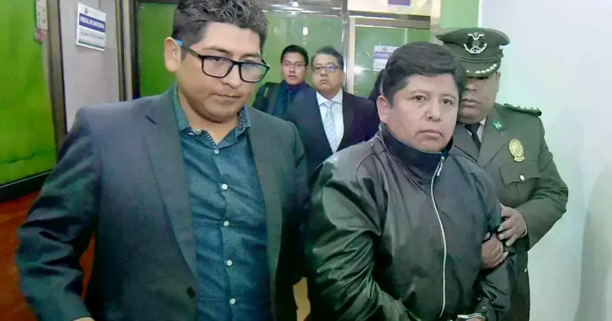 El exdirigente de la COB, Juan Carlos Huarachi