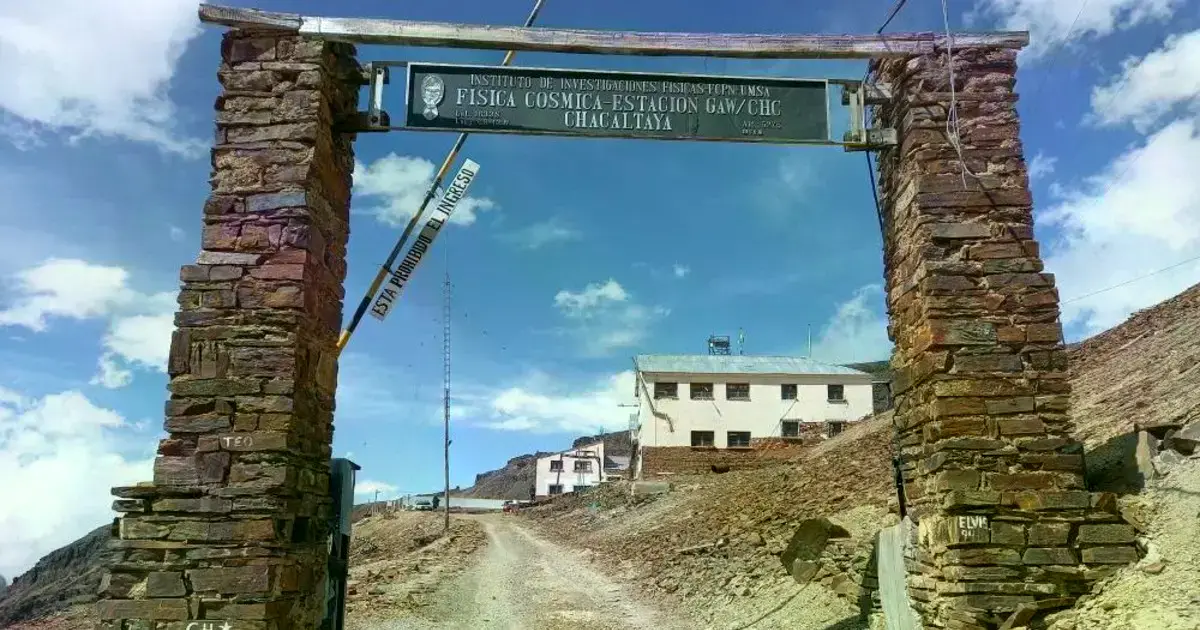 Estación Chacaltaya de la UMSA