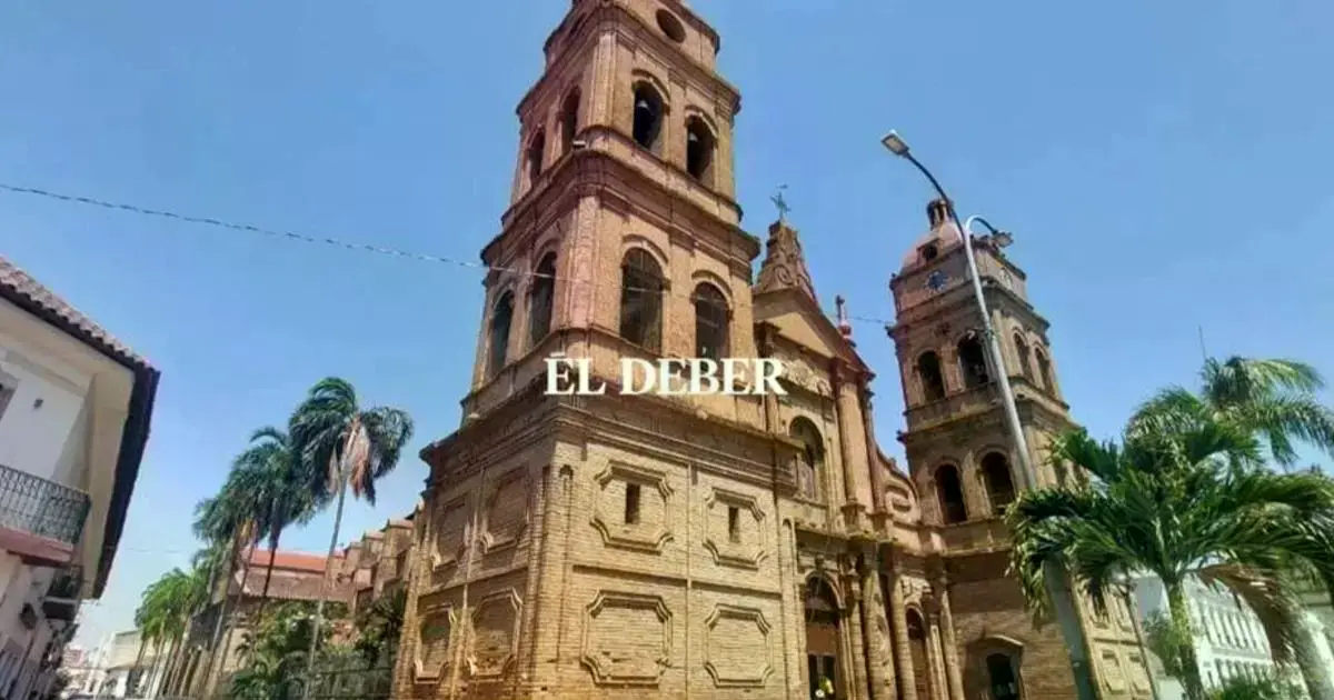 Frontis de la Catedral de Santa Cruz de la Sierra