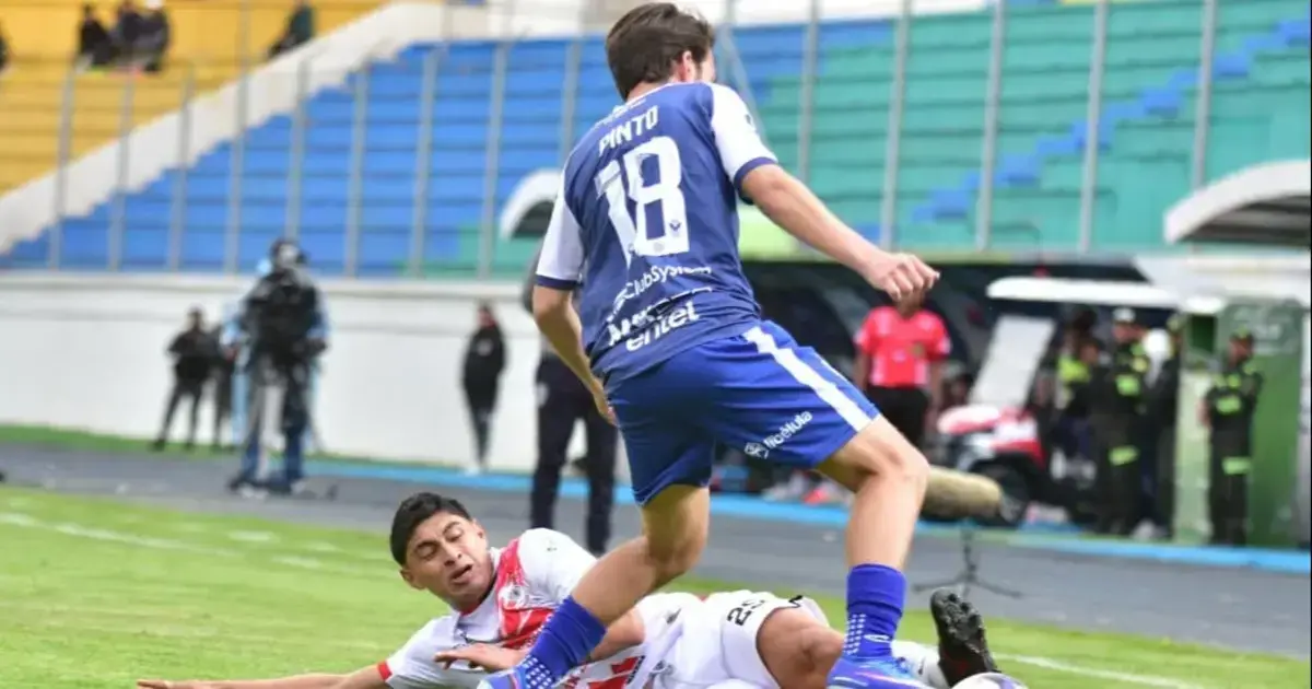 Incidencias del partido entre Nacional Potosí y Gv San José