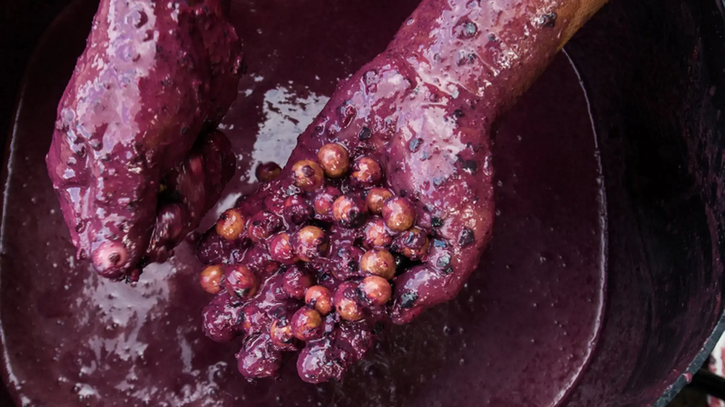 El agricultor de açaí Eliseu Carvalho muestra su tierra en Acará, donde un incendio forestal devastador quemó su producción d