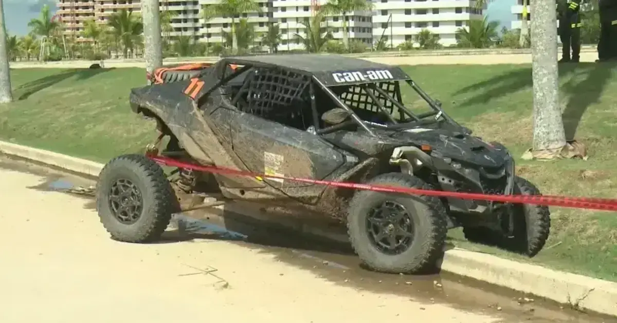 Imagen del vehículo en el que se desplazaba la víctima