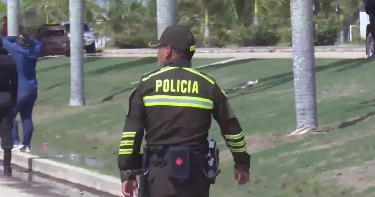 Vehículo en que fue acribillado el piloto