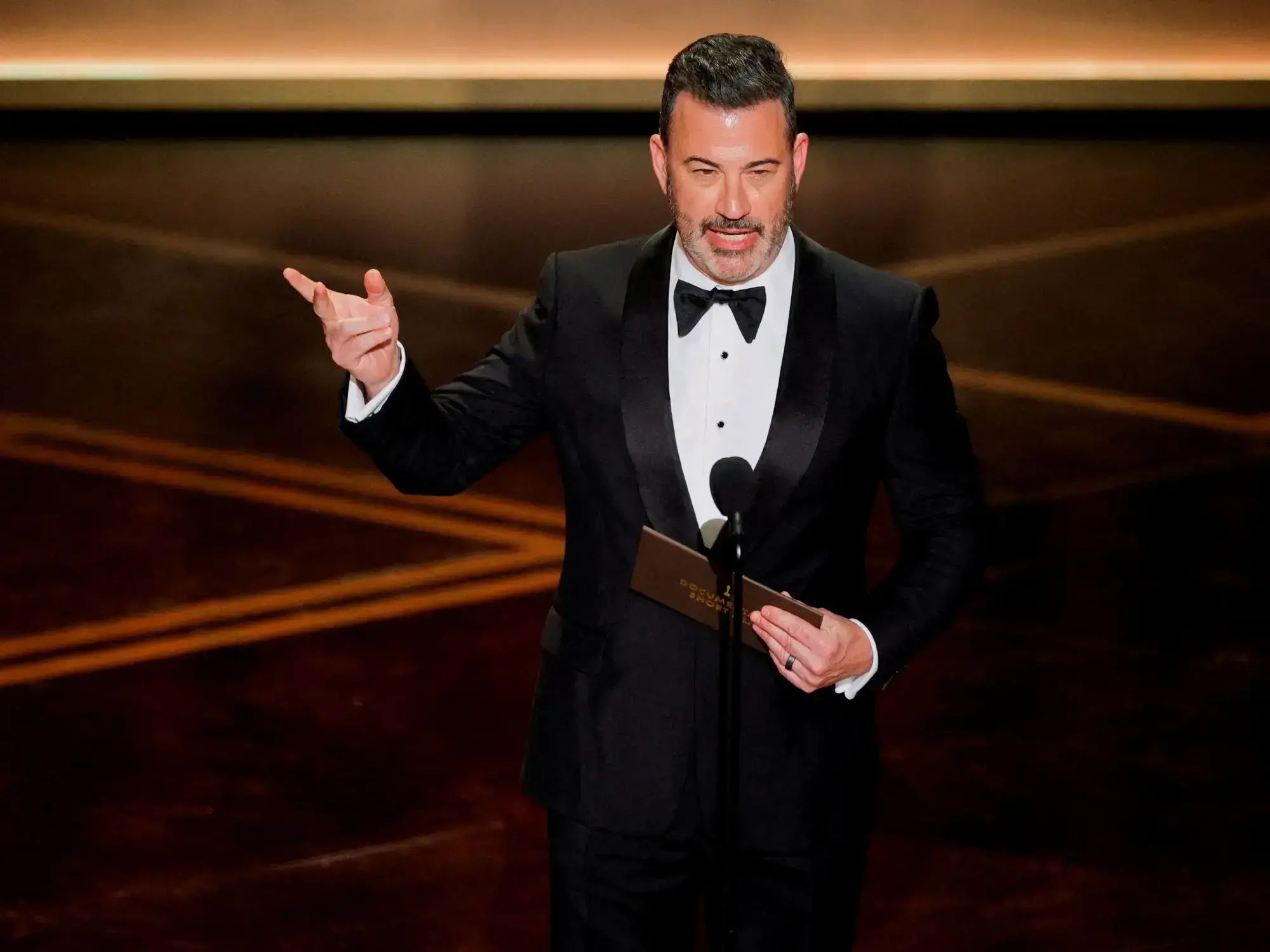 El presentador y comediante Jimmy Kimmel fue cuestionado por Donald Trump y la primera dama Melania.