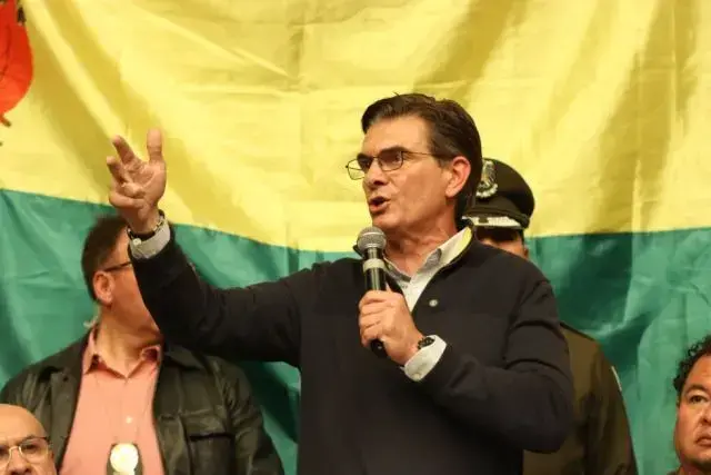 El presidente de Bolivia, Rodrigo Paz.