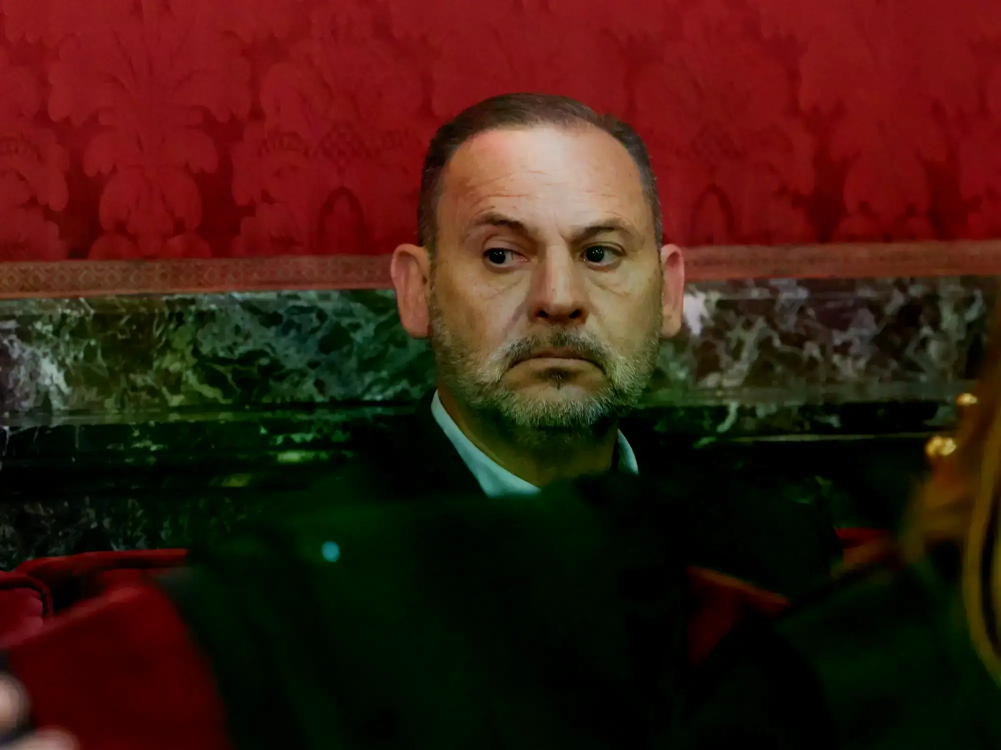 El exministro José Luis Ábalos en el banquillo de los acusados.