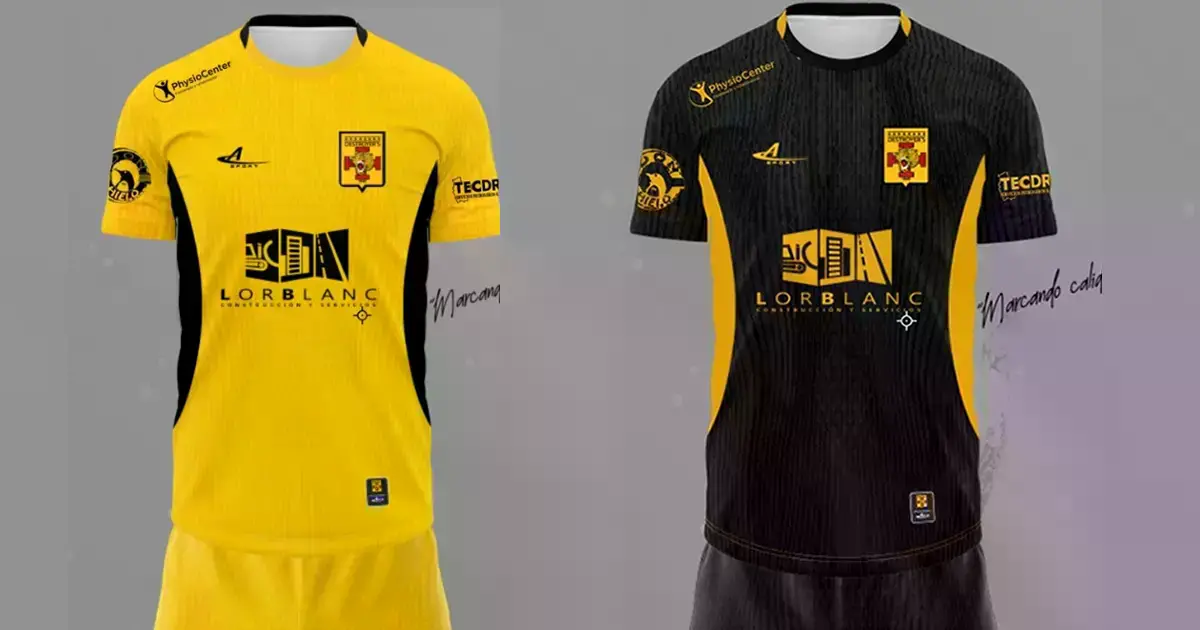 Camiseta titular y alternativa del equipo de la Máquina Vieja.