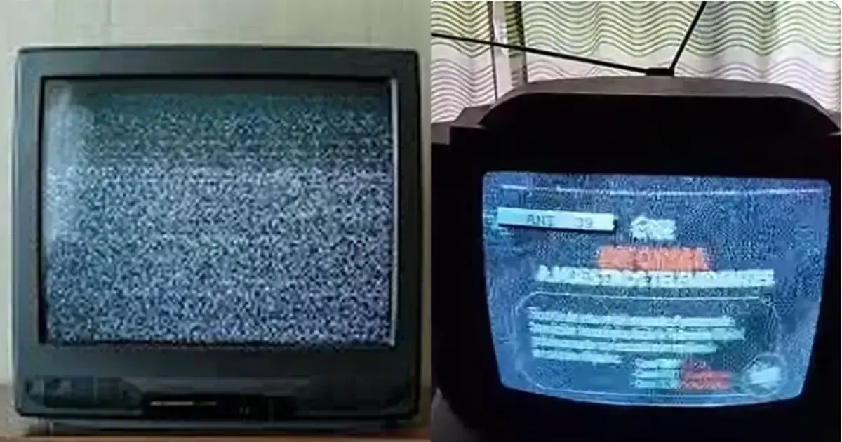 Imagen referencial del apagón analógico